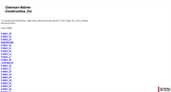 Desktop Screenshot of coleman-adams.officewebsiteonline.com